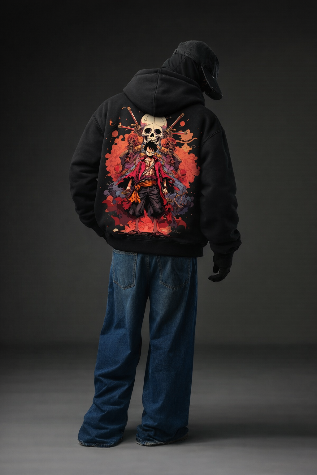 Luffy's Gomu Gomu Devil Fruit Hoodie