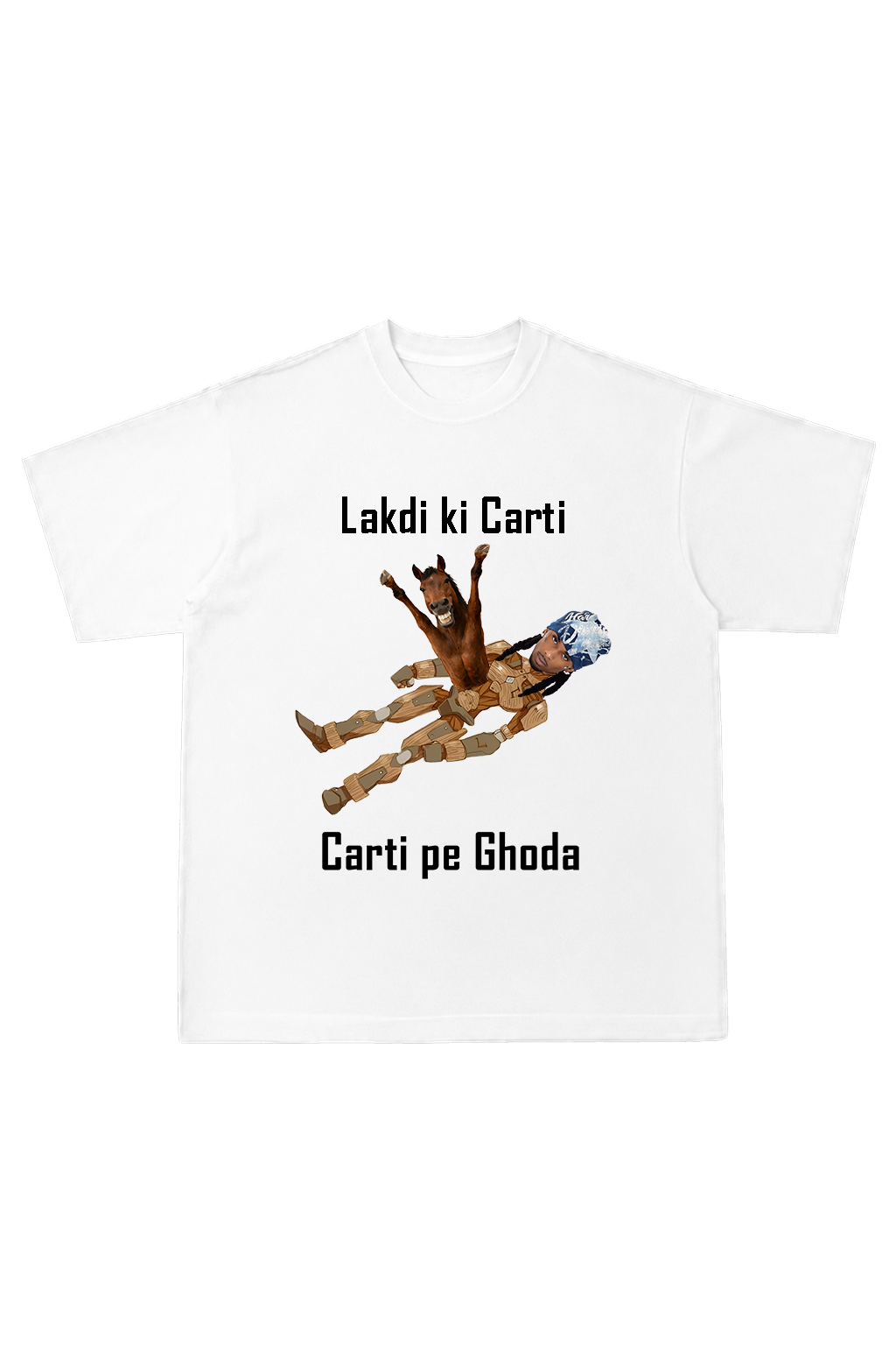 Lakdi Ki Carti Oversized Tee