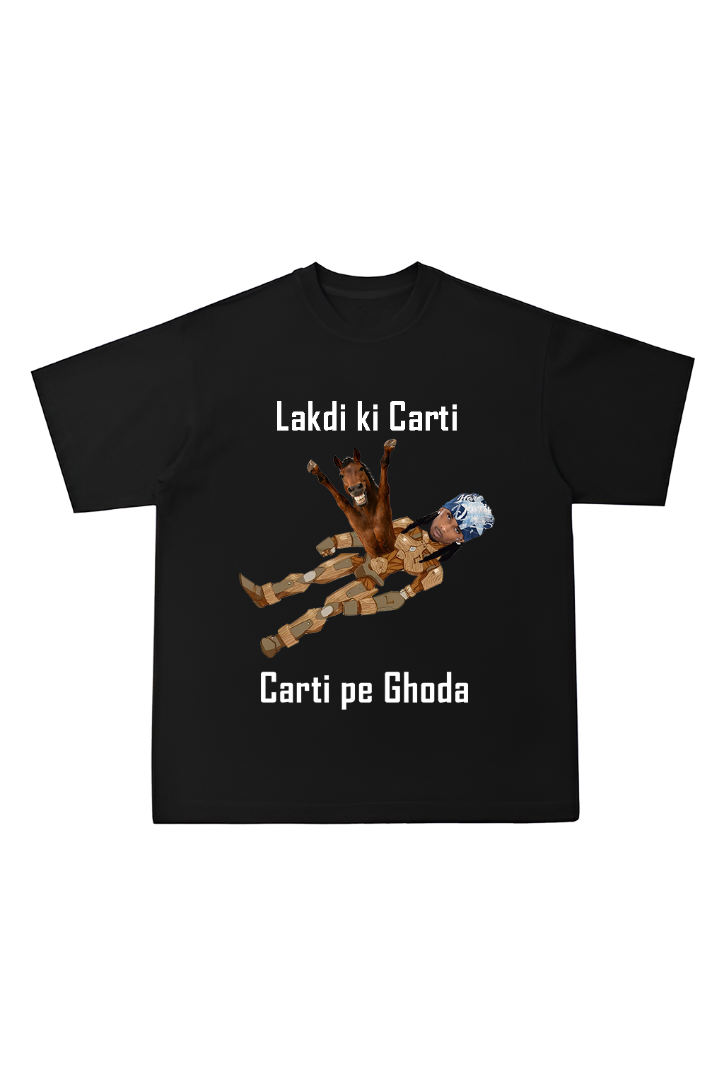 Lakdi Ki Carti Oversized Tee