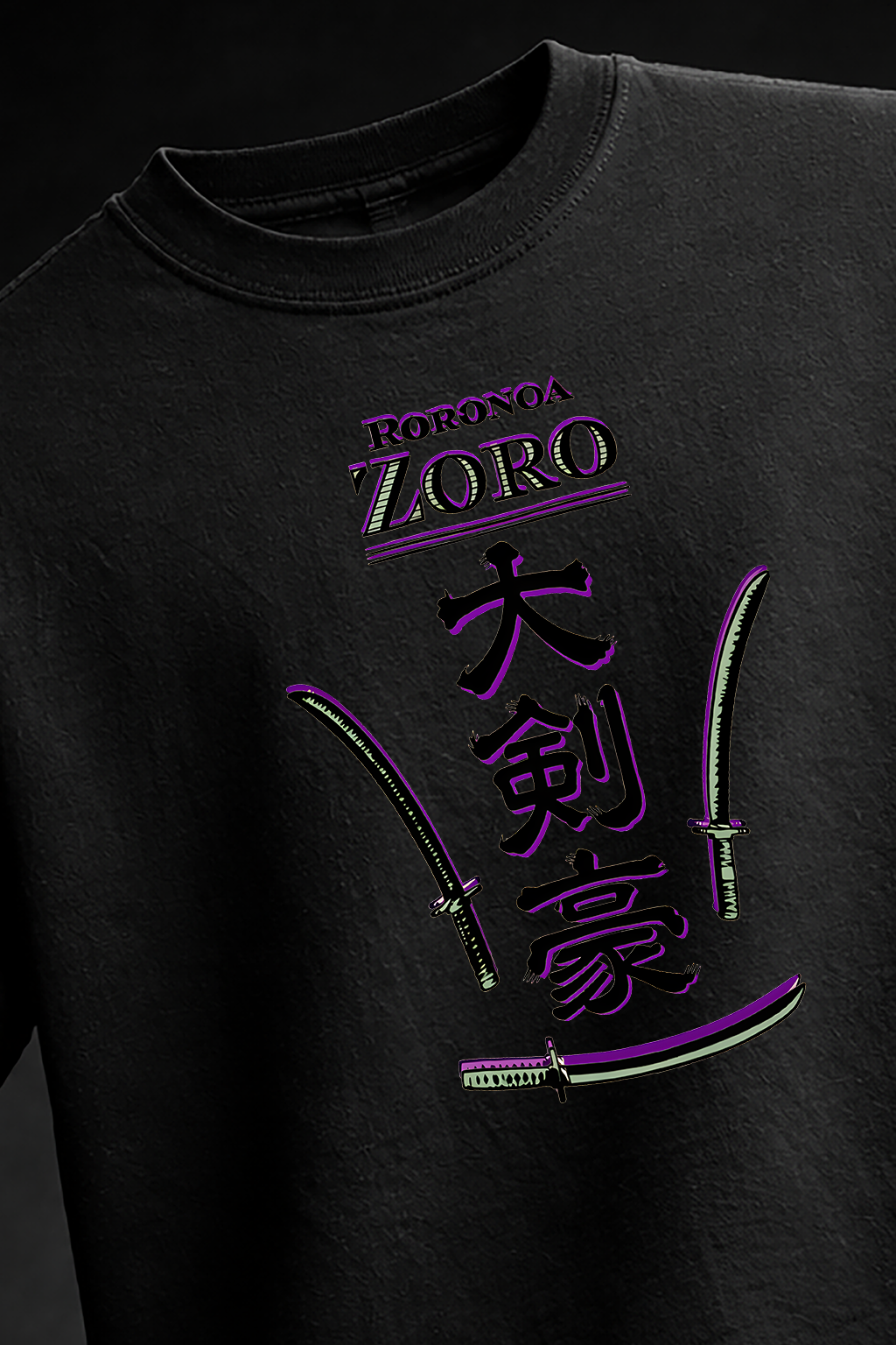 Zoro Ashura Ichibugin Oversized T-shirt
