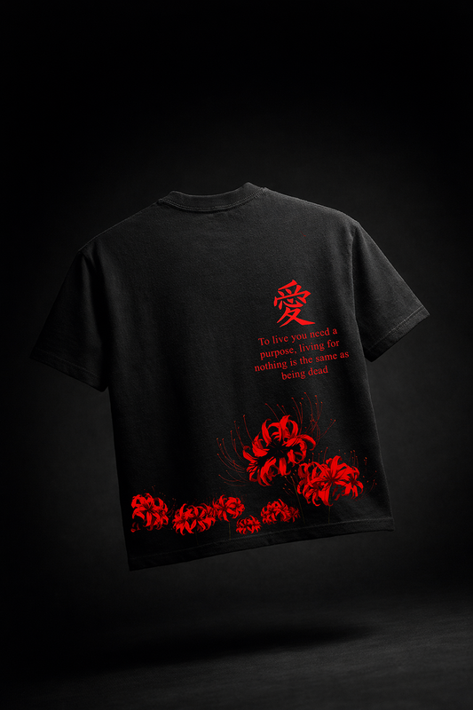 Higan No Hana Oversized Premium T-Shirt