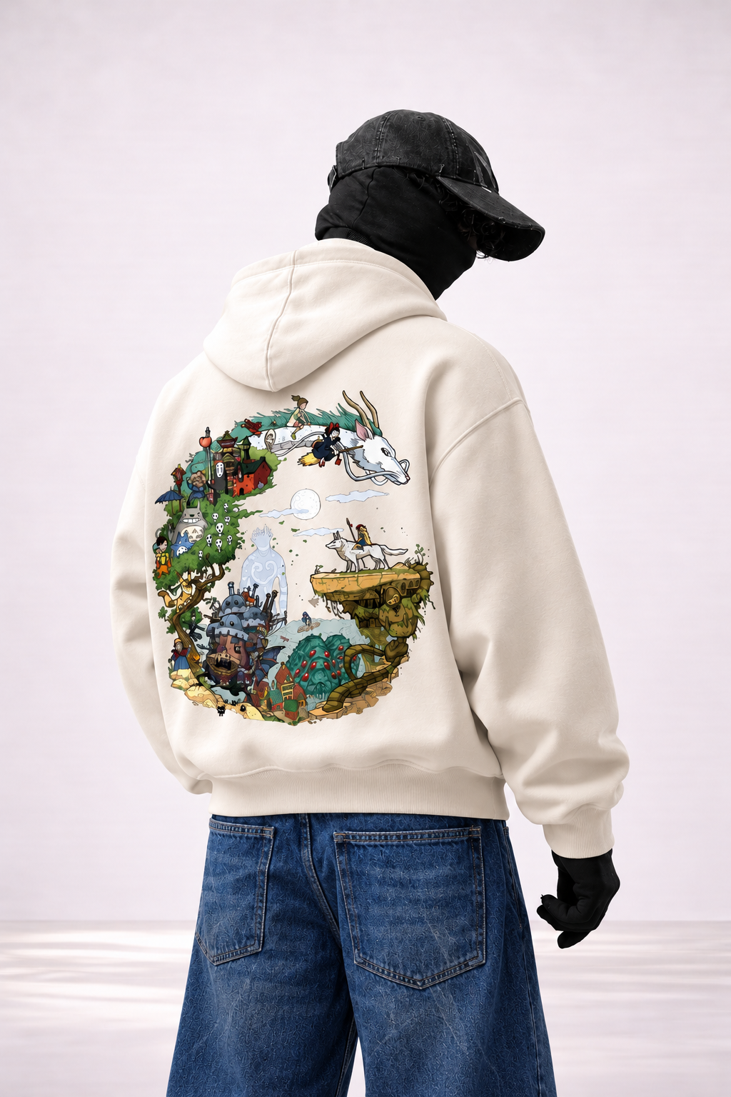Studio Ghibli Oversized Hoodie