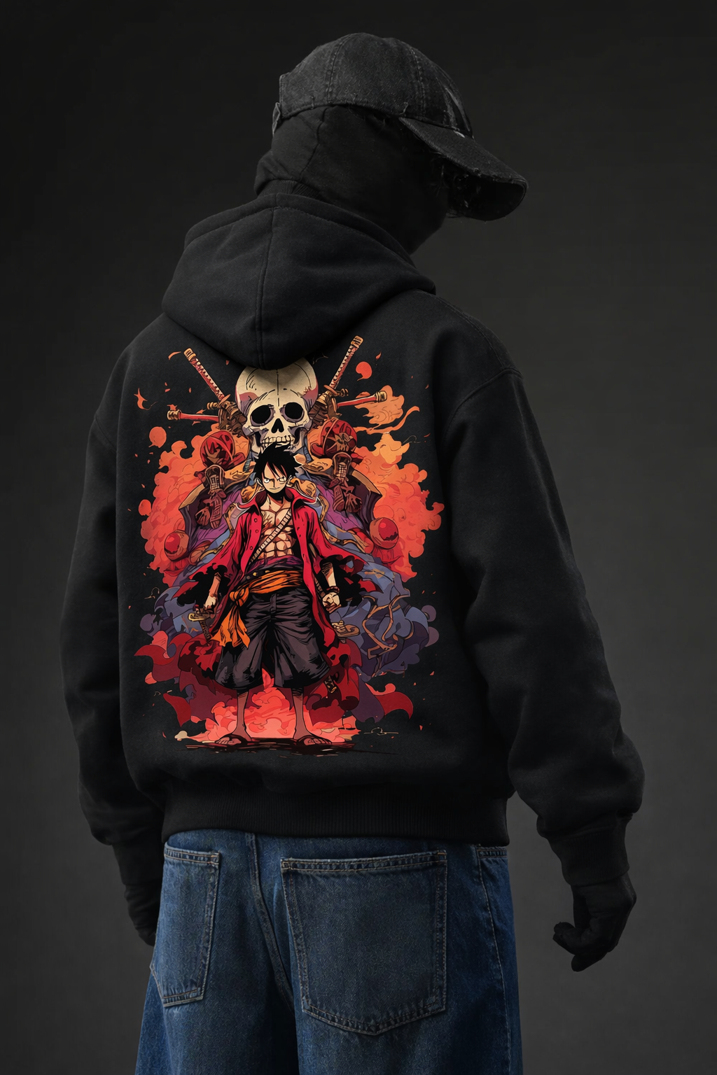 Luffy's Gomu Gomu Devil Fruit Hoodie