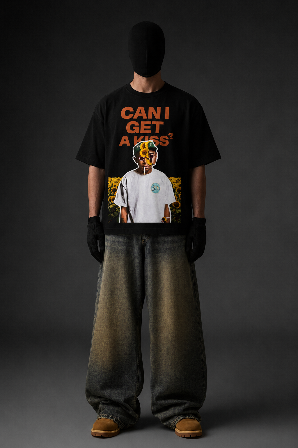 Can I Get A Kiss? Oversized Tee