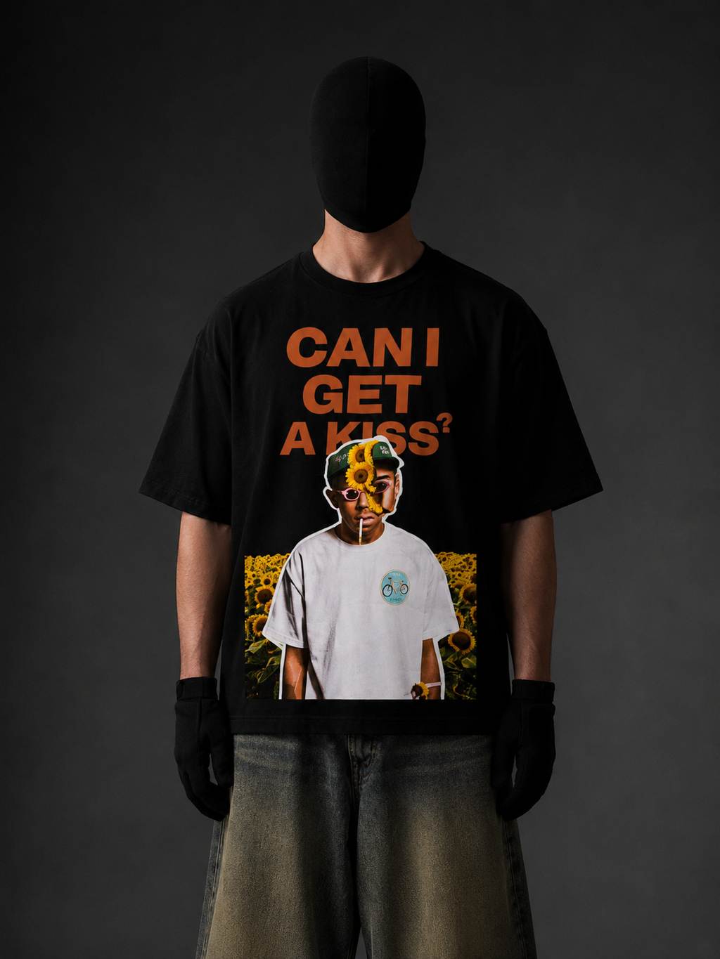 Can I Get A Kiss? Oversized Tee