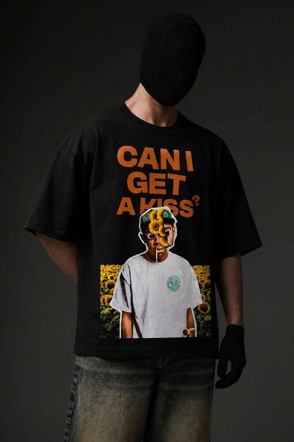 Can I Get A Kiss? Oversized Tee