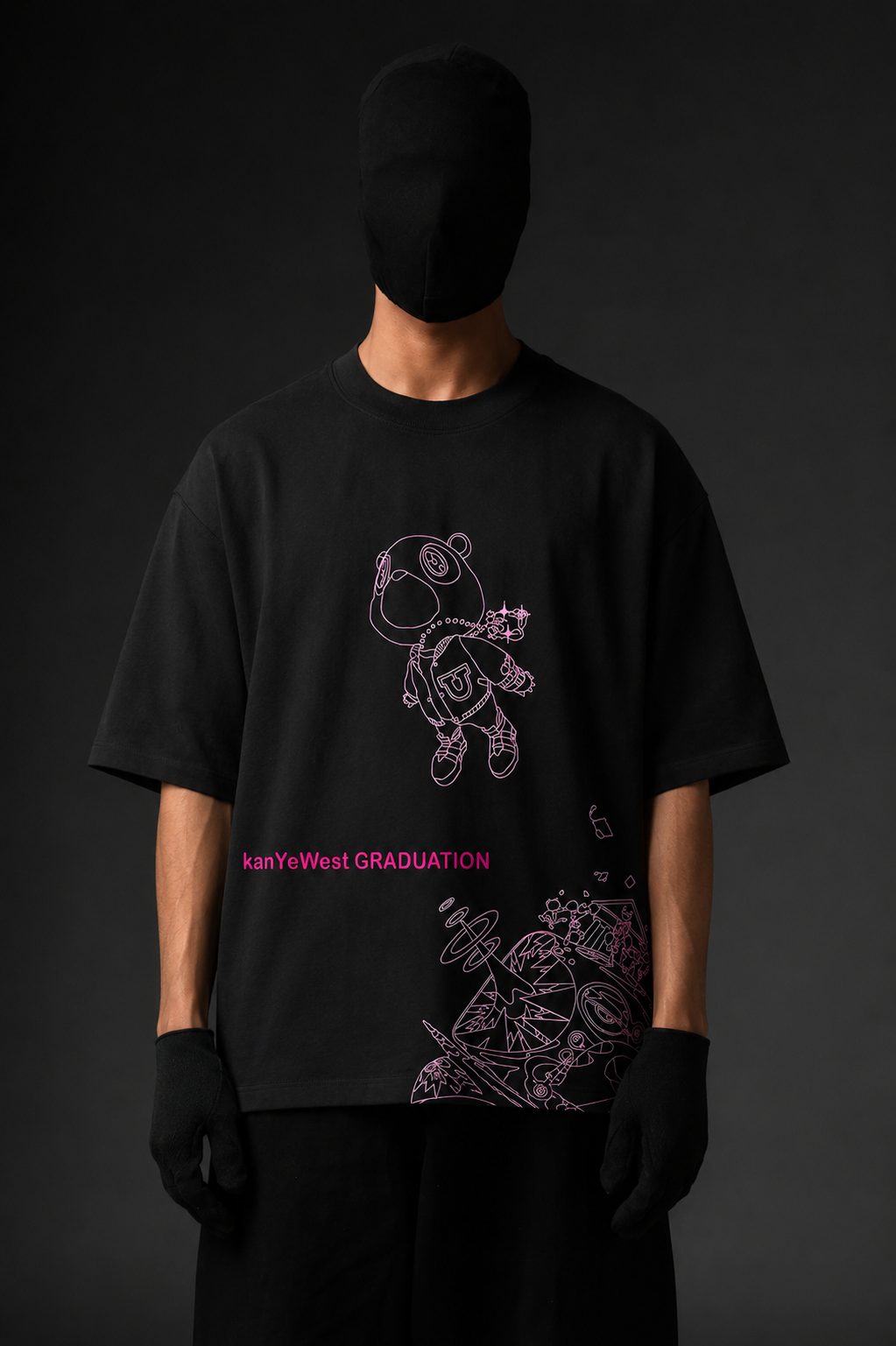 kanYeWest GRADUATION Oversized Tee