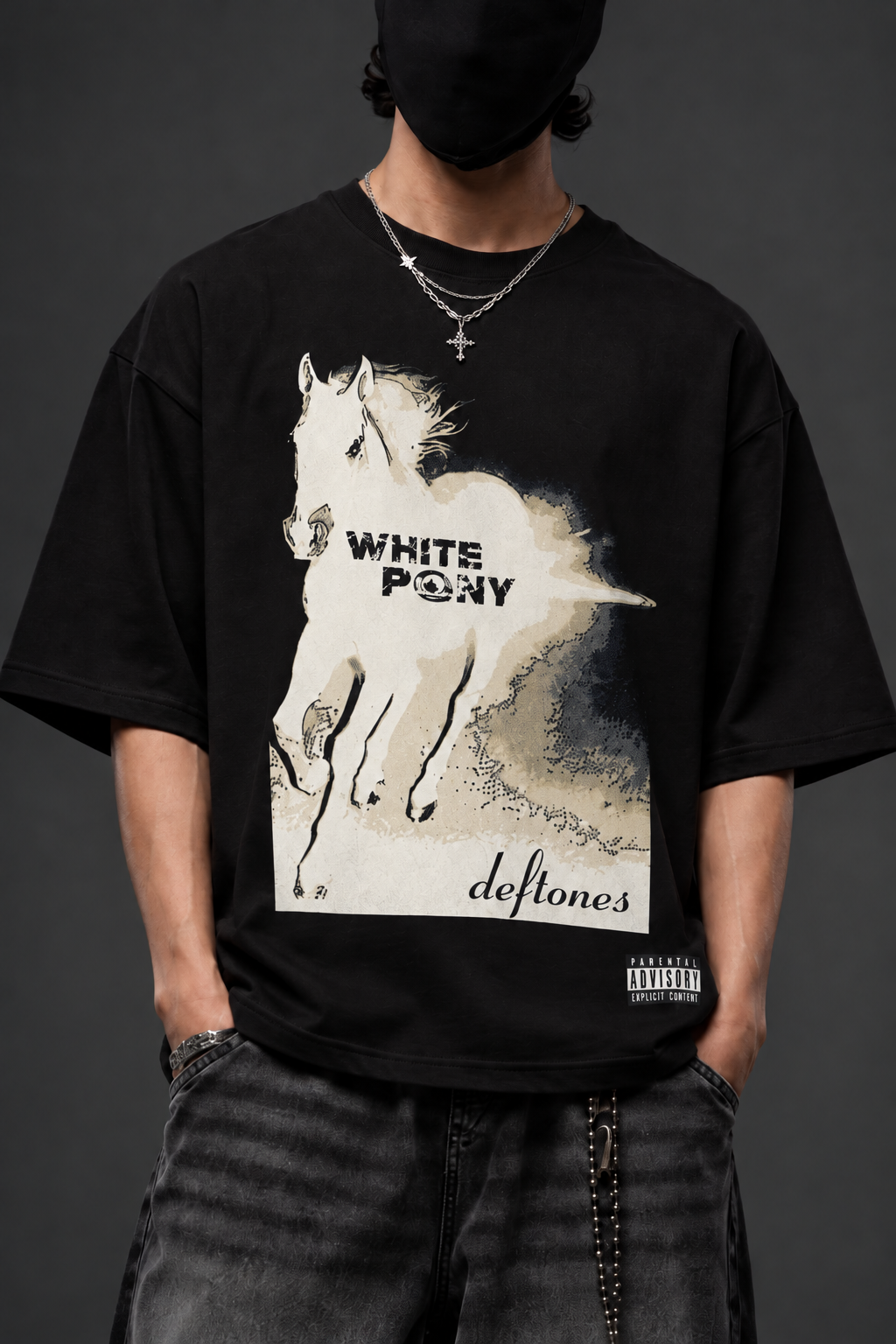 Deftones Oversized Tee