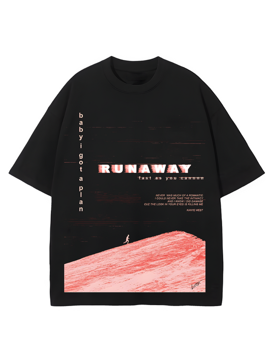 Runaway Kanye West Oversized Tee