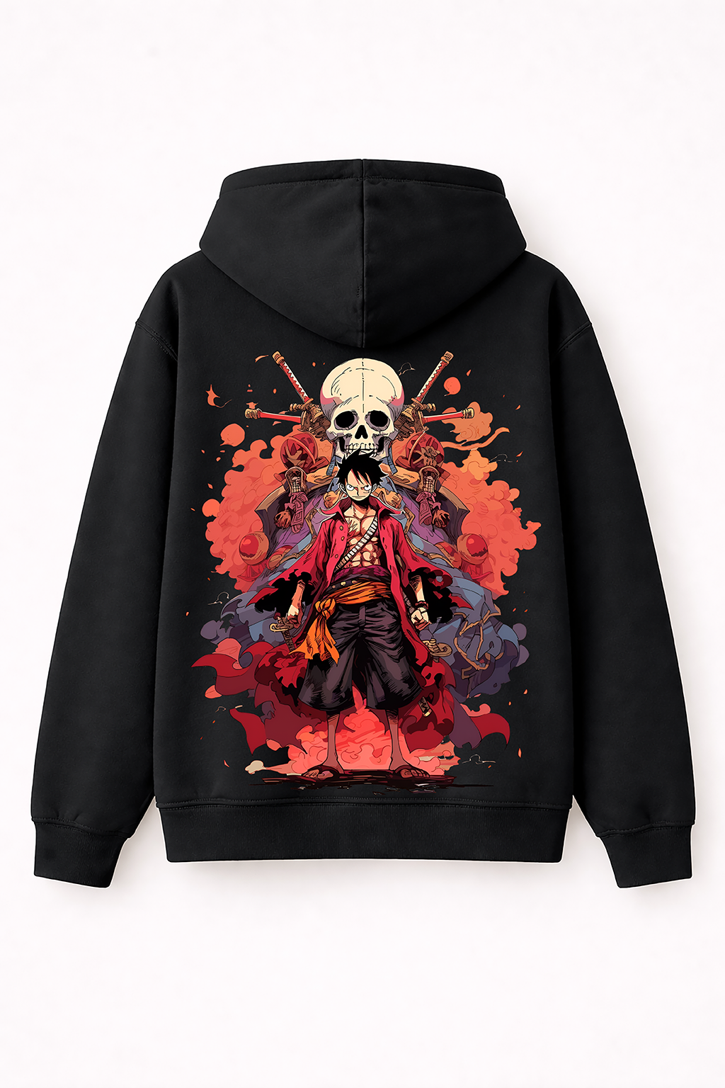 Luffy's Gomu Gomu Devil Fruit Hoodie