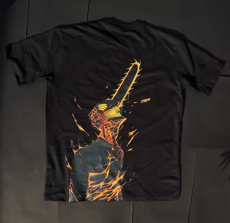 Chainsaw Man Oversized Premium Tee