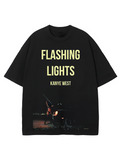 Flashing Lights Kanye West Oversized Tee
